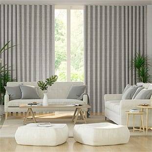 Wave Paleo Linen Smoke Wave Curtains thumbnail image