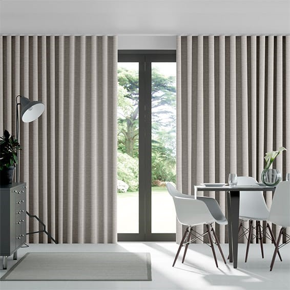 Harrow Grey Wash Wave Curtains