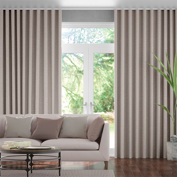 Harrow Warm Stone Wave Curtains