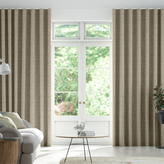 Haverford Oatmeal Wave Curtains