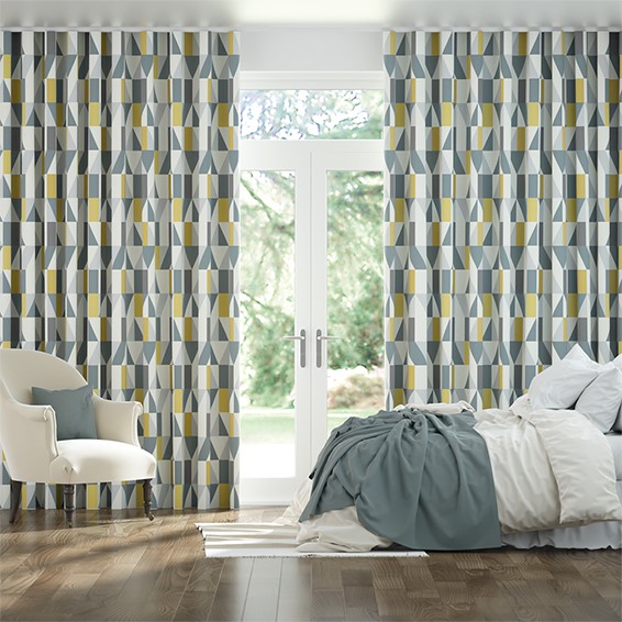 Nuevo Blocks Dandelion Wave Curtains