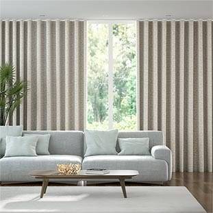 Wave Thalia White Gold Wave Curtains thumbnail image