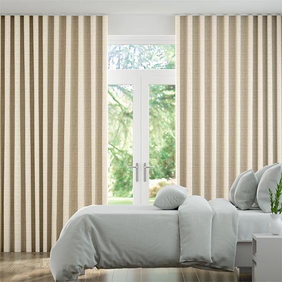 Vanita Golden Barley Wave Curtains