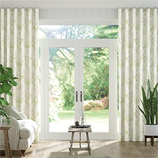 Wave Wisteria Blossom Fern Wave Curtains thumbnail image