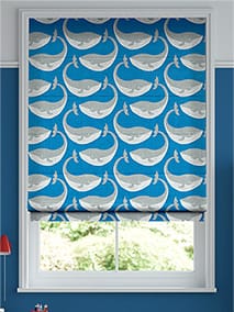 Kids Whale of a Time Ocean Roman Blind thumbnail image