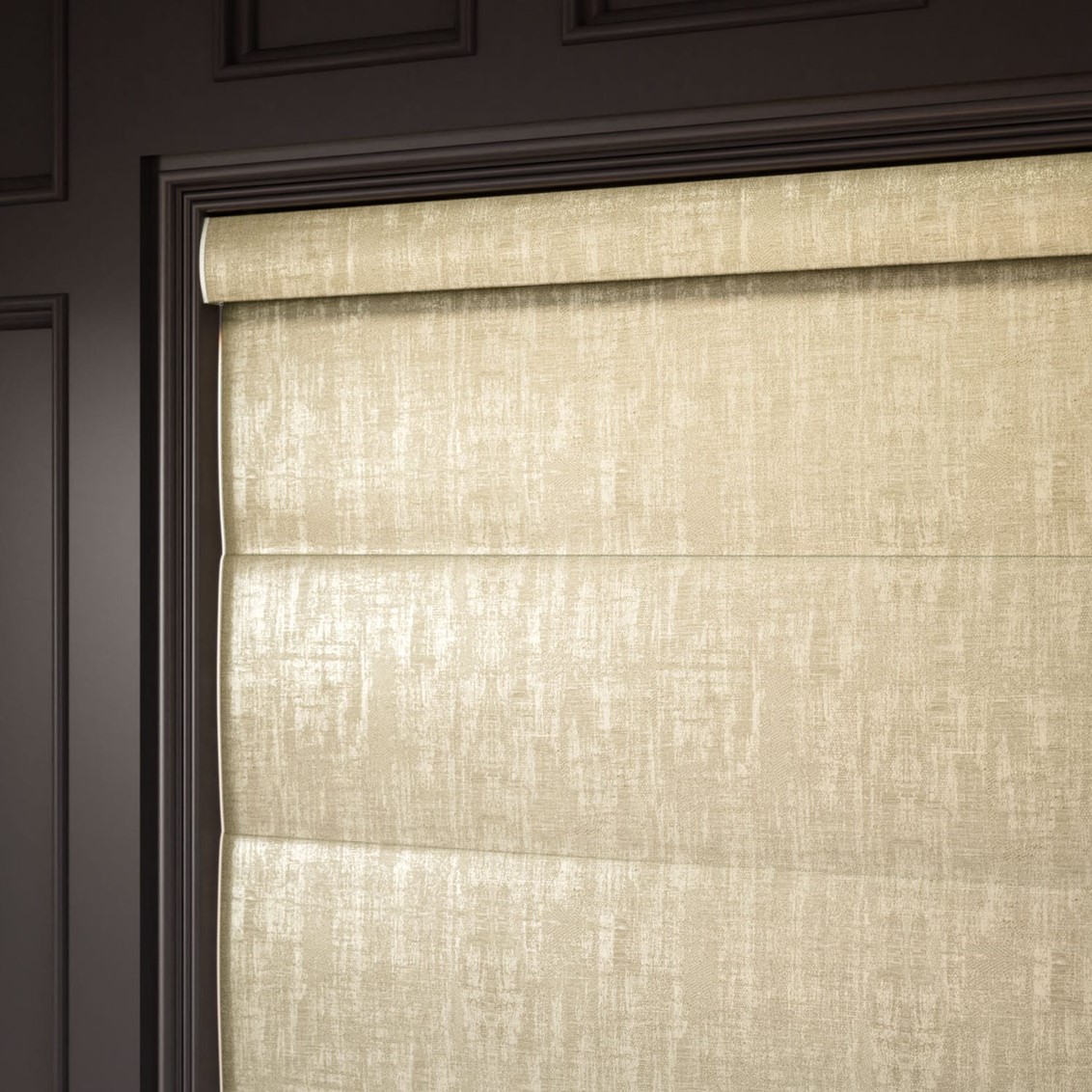 Whinfell Gold  Roman Blind