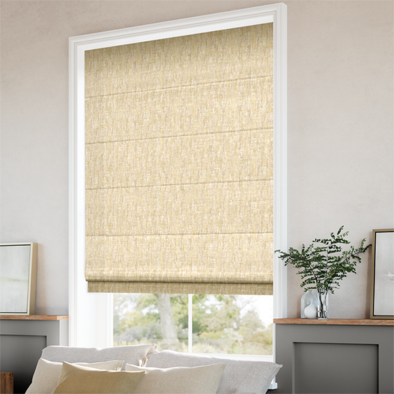 Whinfell Gold Roman Blind