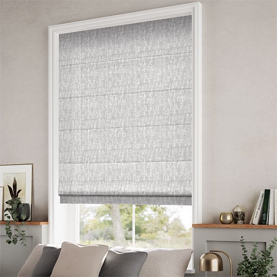 Whinfell Silver Roman Blind