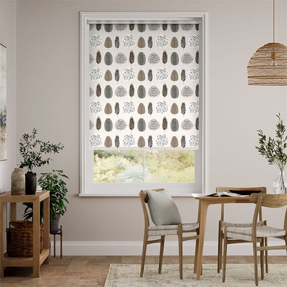 Wildleaf Natural Roller Blind