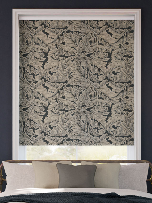 William Morris Acanthus Jacquard Antique Bronze Roller Blind thumbnail image