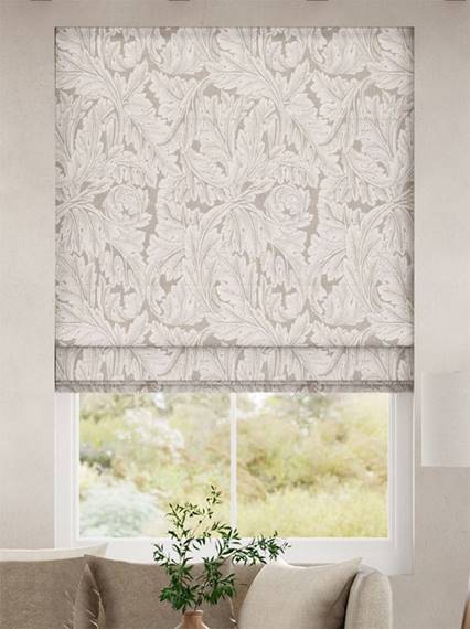 William Morris Acanthus Jacquard Linen Roman Blind thumbnail image