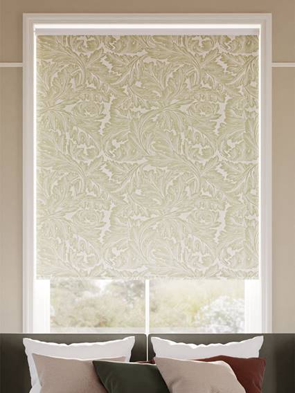 Twist2Go William Morris Acanthus Jacquard Olive Roller Blind thumbnail image