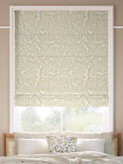 William Morris Acanthus Jacquard Olive Roman Blind thumbnail image