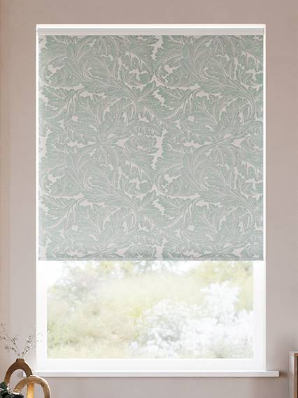 Twist2Go William Morris Acanthus Jacquard Opal Roller Blind thumbnail image