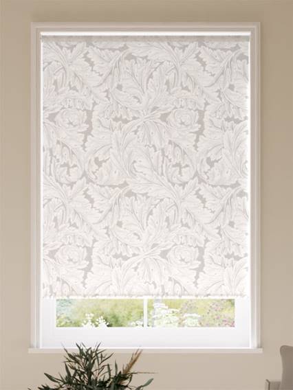 William Morris Acanthus Jacquard Oyster Roller Blind thumbnail image