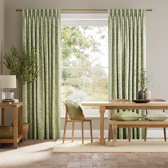 William Morris Acorn Leaf Curtains