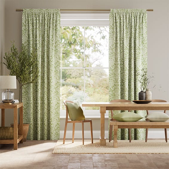 William Morris Acorn Leaf Curtains