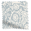 William Morris Blackthorn Blue Grey Roman Blind swatch image