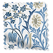 William Morris Blackthorn China Blue Curtains swatch image