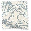 William Morris Brother Rabbit Blue Grey  Roller Blind sample image