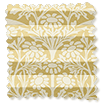 William Morris DuoLight Blackthorn Saffron Thermal Blind sample image