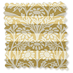 William Morris DuoShade Blackthorn Saffron Thermal Blind sample image