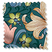William Morris Golden Lily Evergreen Roller Blind sample image