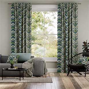 William Morris Hyacinth Emerald Curtains thumbnail image