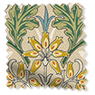 William Morris Hyacinth Natural Roman Blind sample image