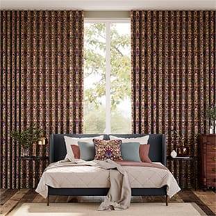 William Morris Hyacinth Russet Curtains thumbnail image