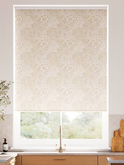 William Morris Marigold Jacquard Soft Gold Roller Blind thumbnail image