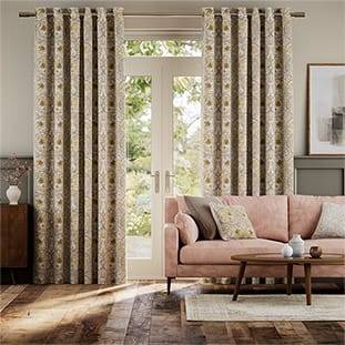 William Morris Pimpernel Butterscotch Curtains thumbnail image