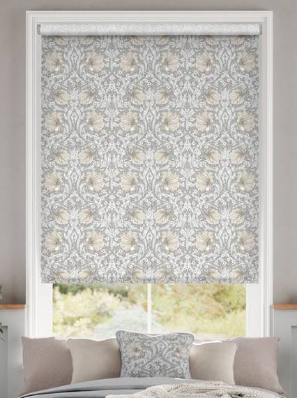 William Morris Pimpernel Dove Grey Roller Blind thumbnail image