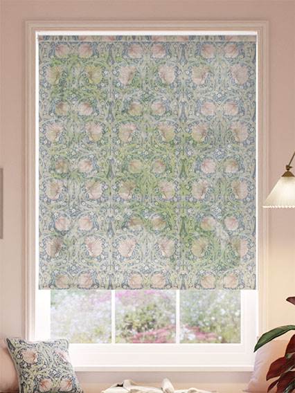 William Morris Pimpernel Voile Blush Roller Blind thumbnail image