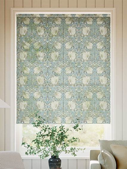 William Morris Pimpernel Voile Sage Roller Blind thumbnail image