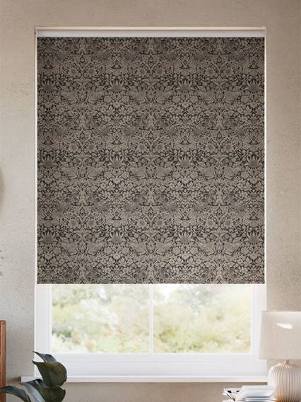 Twist2Go William Morris Strawberry Thief Jacquard Antique Bronze Roller Blind thumbnail image