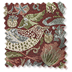 William Morris Strawberry Thief Jacquard Merlot Roller Blind sample image