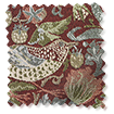 William Morris Strawberry Thief Jacquard Merlot swatch image