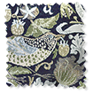 William Morris Strawberry Thief Jacquard Midnight Roman Blind sample image