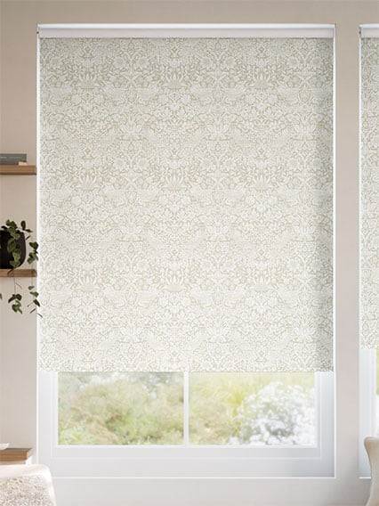 William Morris Strawberry Thief Neutral Roller Blind thumbnail image