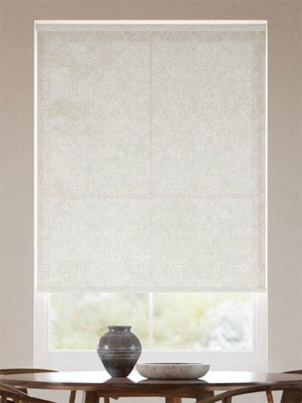 William Morris Strawberry Thief Voile Neutral Roller Blind thumbnail image