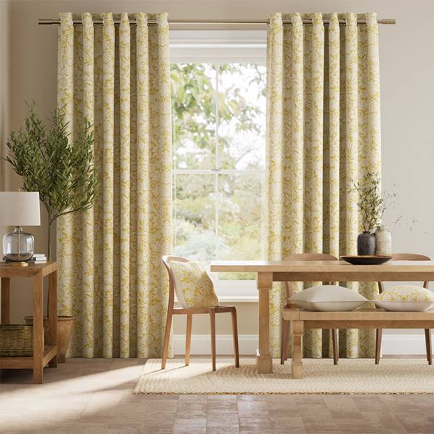 William Morris Sunflower Honey Curtains thumbnail image