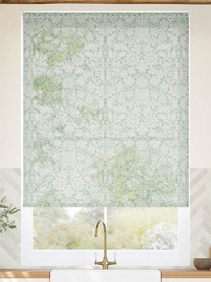 William Morris Sunflower Voile Soft Green Roller Blind thumbnail image