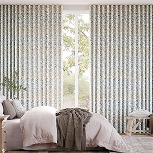 William Morris Willow Bough Duck Egg Curtains thumbnail image
