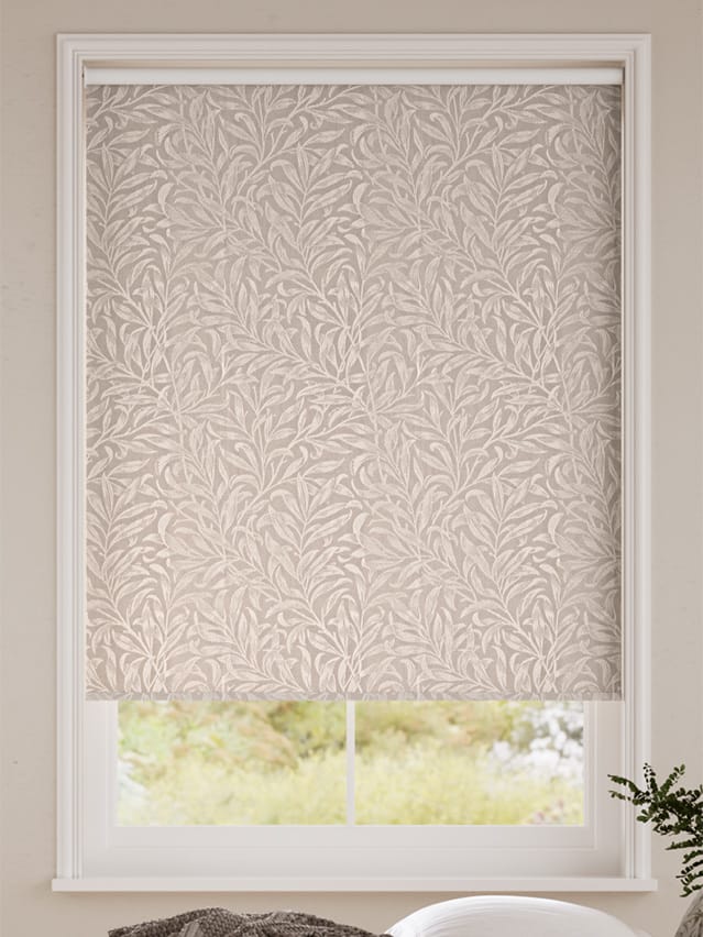 Electric William Morris Willow Bough Jacquard Linen Roller Blind thumbnail image