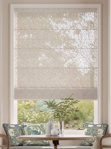 William Morris Willow Bough Voile Linen Roman Blind thumbnail image