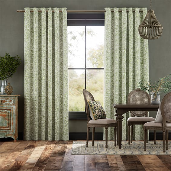 William Morris Willow Clover Curtains
