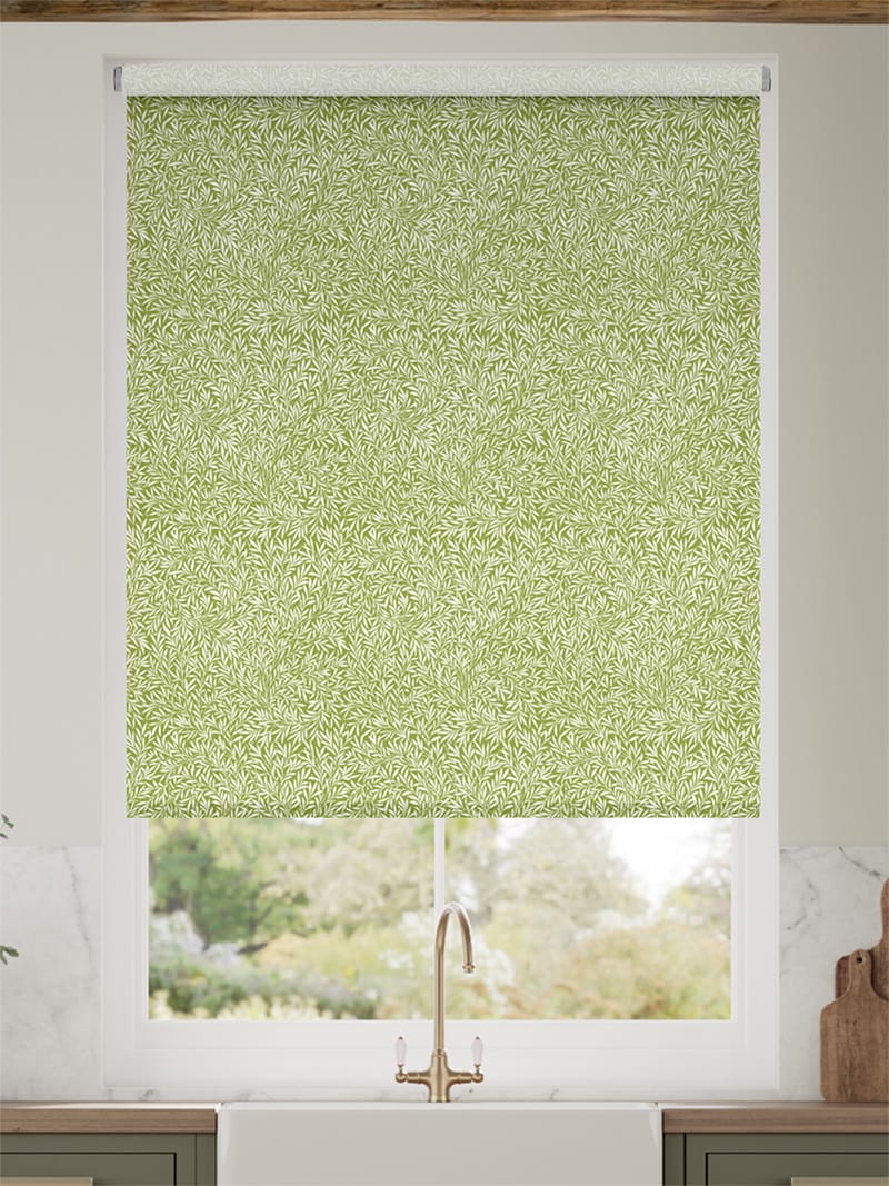 William Morris Willow Olive Roller Blind thumbnail image