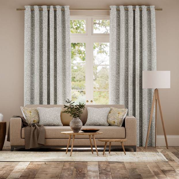 William Morris Willow Steeple Grey Curtains thumbnail image