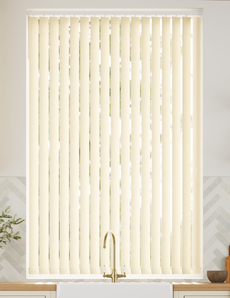 Williamsburg French Cream Vertical Blind thumbnail image